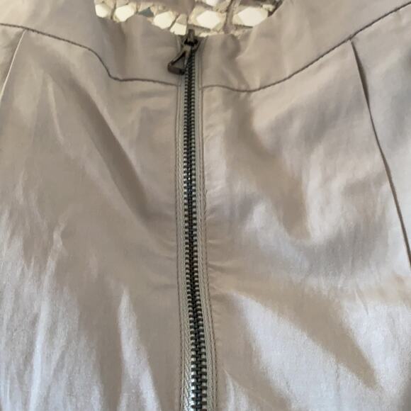 Leifsdottir Anthropologie Gray Mirror Skirt - Picture 7 of 7